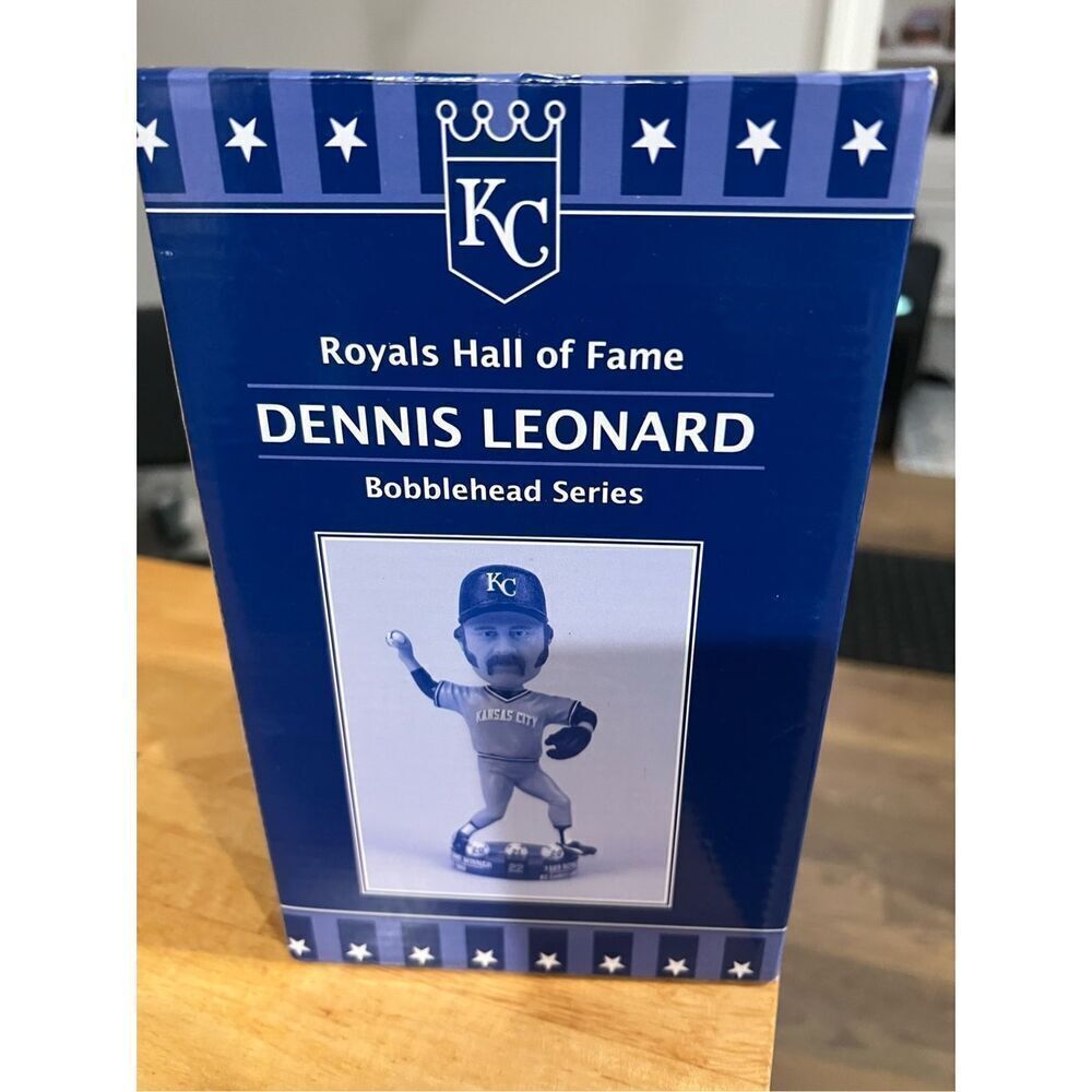 Kansas City Royals DENNIS LEONARD Bobblehead RARE SGA 2007 KC Royals
